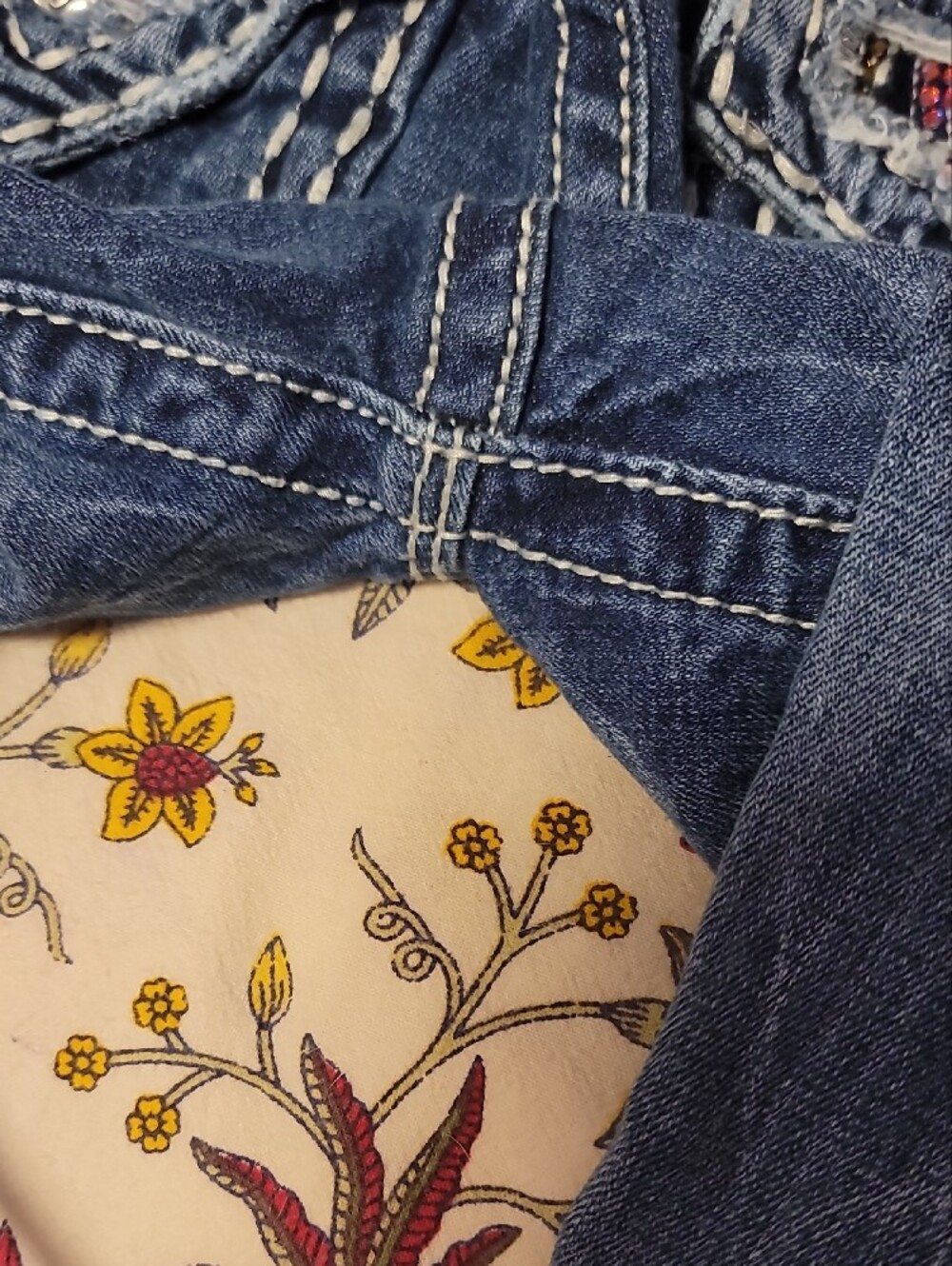 Miss Me Sz 27 Skinny Jeans Sparkly! - Picture 9 of 11